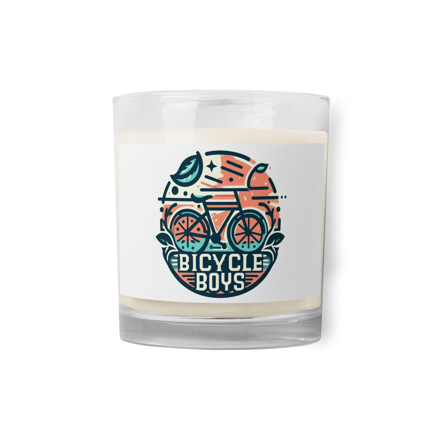 Bicycle Boys soy wax candle